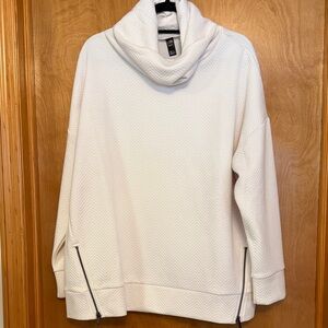 Cozy White Turtleneck GAP
